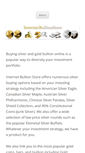 Mobile Screenshot of internetbullionstore.com